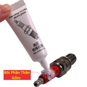 Mỡ silicone cách điện bugi cao áp mỡ bôi trơn cách điện cách nhiệt cao cho thiết bị điện tử