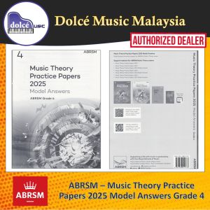 ABRSM - Music Theory Practice Paper 2025 Model Answer - Grade 4
