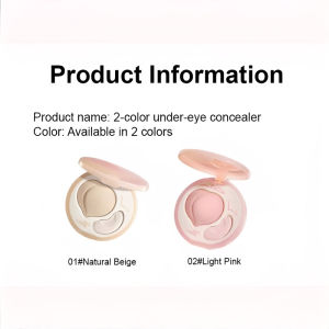 Double Color Highlighting Powder Matte Shadow Contour Matte Pearlescent Double Highlight Disc Facial Brightening Integrated Disk Effectively Covers Tear Grooves And Nasolabial Folds