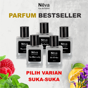 Neva Parfum Pria Wanita Tahan Lama Aroma Lembut Parfume Best Seller Minyak Wangi Cewek Cowok Murah Original