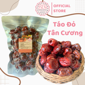 250G Táo Đỏ Tân Cương Sấy Giòn Không Hạt 2c Mart