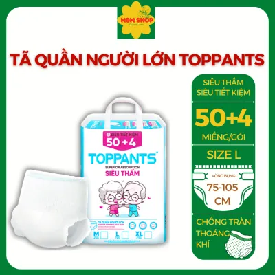 [Giá hủy diệt] Combo 100 miếng Tã quần người lớn A1 size M/L/XL siêu thấm hút tiết kiệm chống tràn
