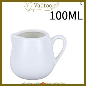 [Valitoo] 1 PC Ceramics Sauce Dispenser Coffee Pitcher Salad Dressing Cup Server