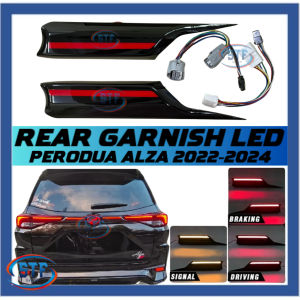 Perodua ALZA 2022-2023 Rear Garnish Running Taillamp Brake Signal Drl Centre Rear Garnish