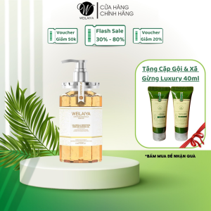Sữa Tắm Hoa Cúc & Sữa Tắm Hoa Hồng Weilaiya Hương Thơm Quyến Rũ Sang Trọng Da Trắng Mịn Chai 450ml