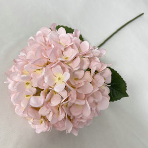 MARBLEX Brushed Cloth Artificial Hydrangea Flower Floral Arrangement DIY Floral Decor Beautiful 58CM Fake Hydrangea Flowers for Home Party Wedding