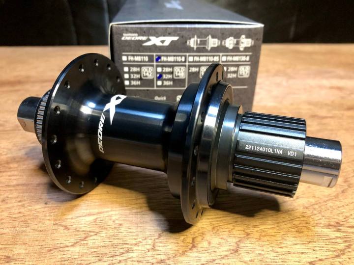 SHIMANO XT M8110B 148 Rear Microspline 12spd 32H Center Lock Hub (100% ...