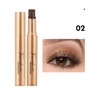 Three-Color Eyeshadow Stick Gradient Glitter Eyeshadow Stick Color-Changing Highlighter Eyeshadow Stick Pearlescent Gradient Trio Color Eyeshadow Stick