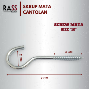 Sekrup Skrup Mata Gantungan Baju Cantolan Burung