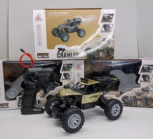 Mainan Anak RC Rock Crawler Licghting Spray Mobil Remot Control Asap