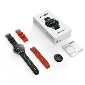[New Flagship] Amazfit Balance 2 Smartwatch Dual Speakers 1.5 AMOLED Sapphire Glass 170+ Workout Modes 21 Days Battery