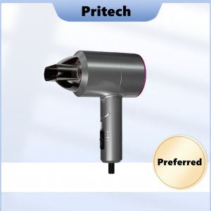 Pritech brand household 2025 new simple travel portable electric hair dryer foldable negative ion internet celebrity hammer gift travel portable hair dryer