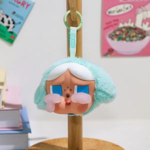 XINSU38 PP Cotton Crybaby Key Ring Soft Kawaii Plush Doll Keychain Lovely 10cm Cartoon Figure Pendant Girls