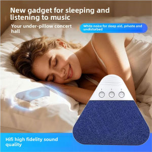 Under Pillow Bluetooth Speaker Sleep Aid White Noise Machine HiFi Sound Ultra Thin Wireless Speaker for Bedside Music Audiobook Podcast