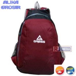 ALIKA GROSIR Tas Ransel sekolah remaja sporty multifungsi Futsal olah raga