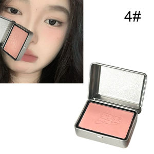 Girl Blush Pink Cream Makeup Rouge Palette Cheek Contour Powder Cosmetics Blusher Cream Makeup Rouge Cheek Tint Blush Iron Box