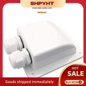 SHPYHT✨ Double Wire Entry Gland Box Solar Panel Roof Wire Entry Gland Box Cable Motorhome Hole RV Yacht Car Accessories New