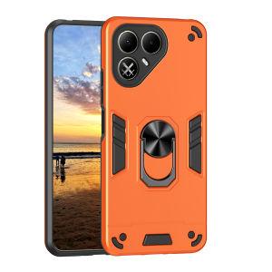 Shockproof Magnetic Case For Tecno Pova 8 Pova8 5G Phone Case Armor Stand Holder Back Cover For Tecno Pova 8