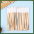 Blowing 50 PCS Large Cotton Swabs With Wooden Sticks For Pets Big Cotton Swabs Long Cotton Swabs Dog Ear Swabs Long Cotton Swab. 