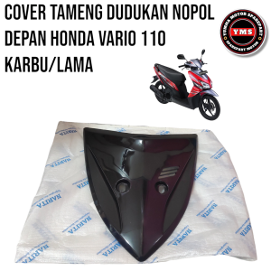 Cover Tameng Dudukan Nopol Honda Vario 110 Karbu/Lama Cover Dasi Plat Depan Vario 110 Karbu KVB