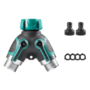 วาล์วชลประทานรูปเครื่องหันเหน้ำ2ทางรูปตัว Y ท่อรดน้ำสำหรับงานประปาในครัวเรือนทนทาน