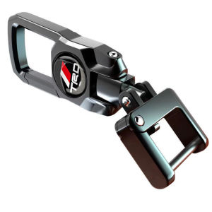 High quality TRD for Toyota keychain car motorcycle key holder Fashion Men Women Creative Alloy Metal Keyring Gift Vios Fortuner Innova Corolla Altis Hiace Avanza Land Cruiser Hilux Camry Wigo RAV4 Revo Corolla Yaris Previa FJ Cruisertantu Alphard Prado