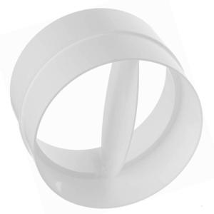 4inch PVC Check Valves Draft Blocker Duct Connector Damper Ventilation Check Valves For Ventilation Easy to Install