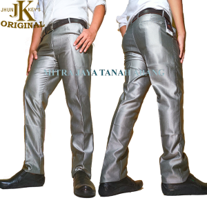 CELANA PRIA IMPOR FORMAL METALIK PREMIUM 100% MERK JK UKURAN 40 42 44/CELANA MENGKILAT/MENGKILAP/CELANA SEMI WOLL SLIMFIT/CELANA BIG SIZE/CELANA IMPORT/CELANA KONDANGAN/CELANA METALIK KOREAN/TROUSER/CELANA JAS KAWINAN/CELANA KERJA ELEGAN/CELANA METALLIC