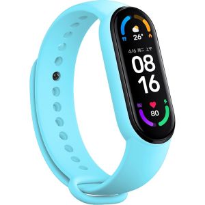 for Xiaomi Mi Band 6 7 Bracelet Soft Silicone Watch Wristband Miband Band6 Band4 Wriststrap for Xiaomi Mi Band 3 4 5 6 7 Sport Strap