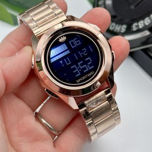 (กันน้ำ)นาฬิกาข้อมือดิจิตอลสายสแตนเลส นับเป็นอีกหนึ่งไอเทมที่ตอบโจทย์สายสปอร์ตและสายลุย ด้วยดีไซน์ที่เรียบง่ายแต่เท่ห์ และความทนทานของวัสดุ