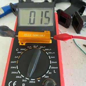 Điện trở nhôm 15 ohm chữ in chìm chất lượng cao