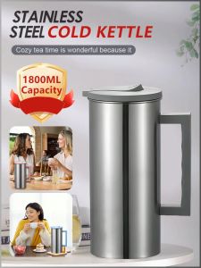 Water Bottle Good Heat Preservation Performance Large Capacity Thermos Detachable Fashionable and Practical