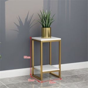 SG stock/24-hour shippingNordic flower stand iron display shelf luxury simple modern side table living room indoor plant rack stand A-112 3362291296