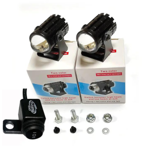 Motorcycle LED lights Waterproof Lights Electric Car Headlights Fog Lights Projector Lenses Car Motors SpotlightsAluminum Alloy Material