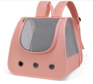 Fly-soft 🐶pet bag🐱กระเป๋าแมว เป้สัตว์เลี้ยง ใบใหญ่มาก พับเก็บได้ ระบายอากาศได้ หน้าต่างกันสาด กระเป๋าสีขอบด้านข้าง