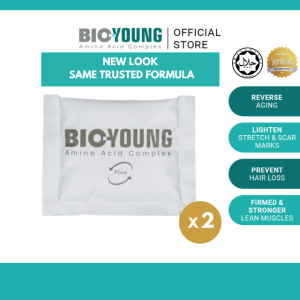 [GWP -NOT FOR SALE 1 x Trial Pack: 2 sachets] Bio-Young Amino Acid Complex Anti-Aging Supplement BioYoung 100% Natural & Halal 抗衰老修复细胞