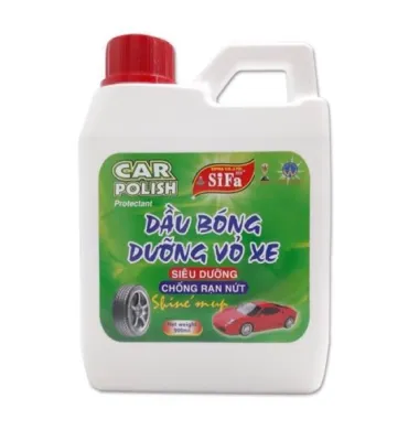 DẦU DƯỠNG BÓNG LỐP XE CHỐNG RẠN NỨT SIFA 1L dung dịch chăm sóc xe hơi xe máy ô tô dầu đánh bóng lốp oto moto