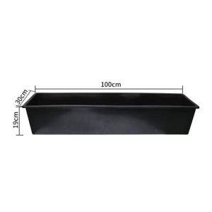 [24H SHIP]GOAT PLASTIC FEEDER DURABLE RUBBER AND PLASTIC IDEAL FOR FEEDING GOATS