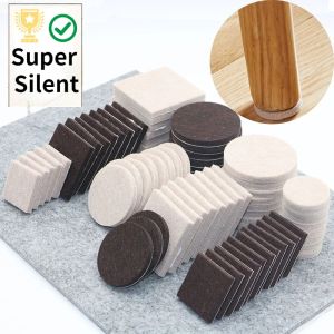 Furniture Chair Table Leg Self Adhesive Felt Wood Floor Protector Pads Self Adhesive Furniture Leg Feet Protector Pad Chair Leg