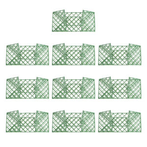 10pcs Floral Foam Holders Floral Foam Cage Flower Holder for Home and Garden Decorations