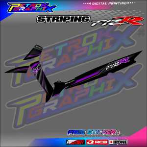STRIPING VARIASI YAMAHA FIZ R / STICKER LIST VARIASI MOTOR FIZ R