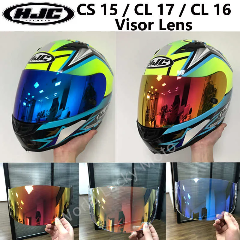 Hjc cs 15 iridium hot sale visor