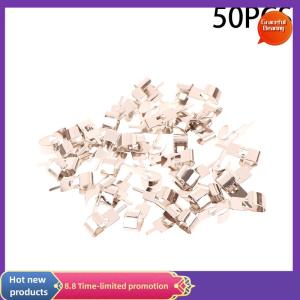 Graceful 50PCS Spring Steel 18650 Battery Clip 18650 Battery Holder Battery Contact Battery Insert