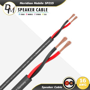 Sommer Meridian Mobile SP215 สายลำโพง 2x1.5 ทองแดง OFC 2คอร์ สำหรับ ลำโพง ตู้ซับ เบส Speaker Cable