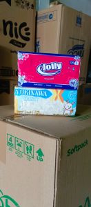 Tisu Wajah Yukinawa 250 sheets 2 ply Facial tissue lebih panjang dari Jolly