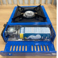 Bếp ga mini Chính hãng Tự Động Ngắt Gas - Bếp Ga Mini Cao Cấp Chống Nổ 2 Cấp Độ, Bếp Gas Chuyên Dụng Sư Dung Lon Gas Mini,Chất Lượng Đạt Tiêu Chuẩn Nhật Bản. 