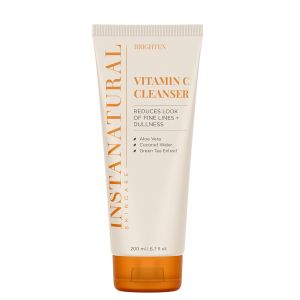 Sữa rửa mặt INSTANATURAL SKINCARE VITAMIN C 200ml làm sáng da giảm các dấu hiệu lão hóa nếp nhăn và kết cấu không đồng đều của Mỹ