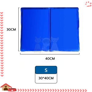 แผ่นเจลเย็นสุนัข แผ่นเจลเย็นแมว สำหรับตว์เลี้ยง แบบหนา เย็นสบาย นอนหลับสบาย เหมาะสำหรับสุนัข/แมว