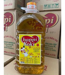 Can Dầu Ăn Cao Cấp 5 Lít Happi Koki