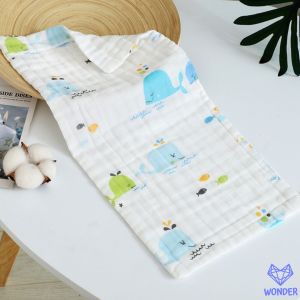 ผ้าเช็ดหน้าเด็ก ผ้ามัสลิน ผ้าฝ้ายทารกแรกเกิด ผ้าซับน้ำลายเด็ก ผ้าเอนกประสงค์ ผ้าเช็ดตัวเด็ก ผ้ากันเปื้อน ผ้าเช็ดหน้า Baby Washcloths WD142